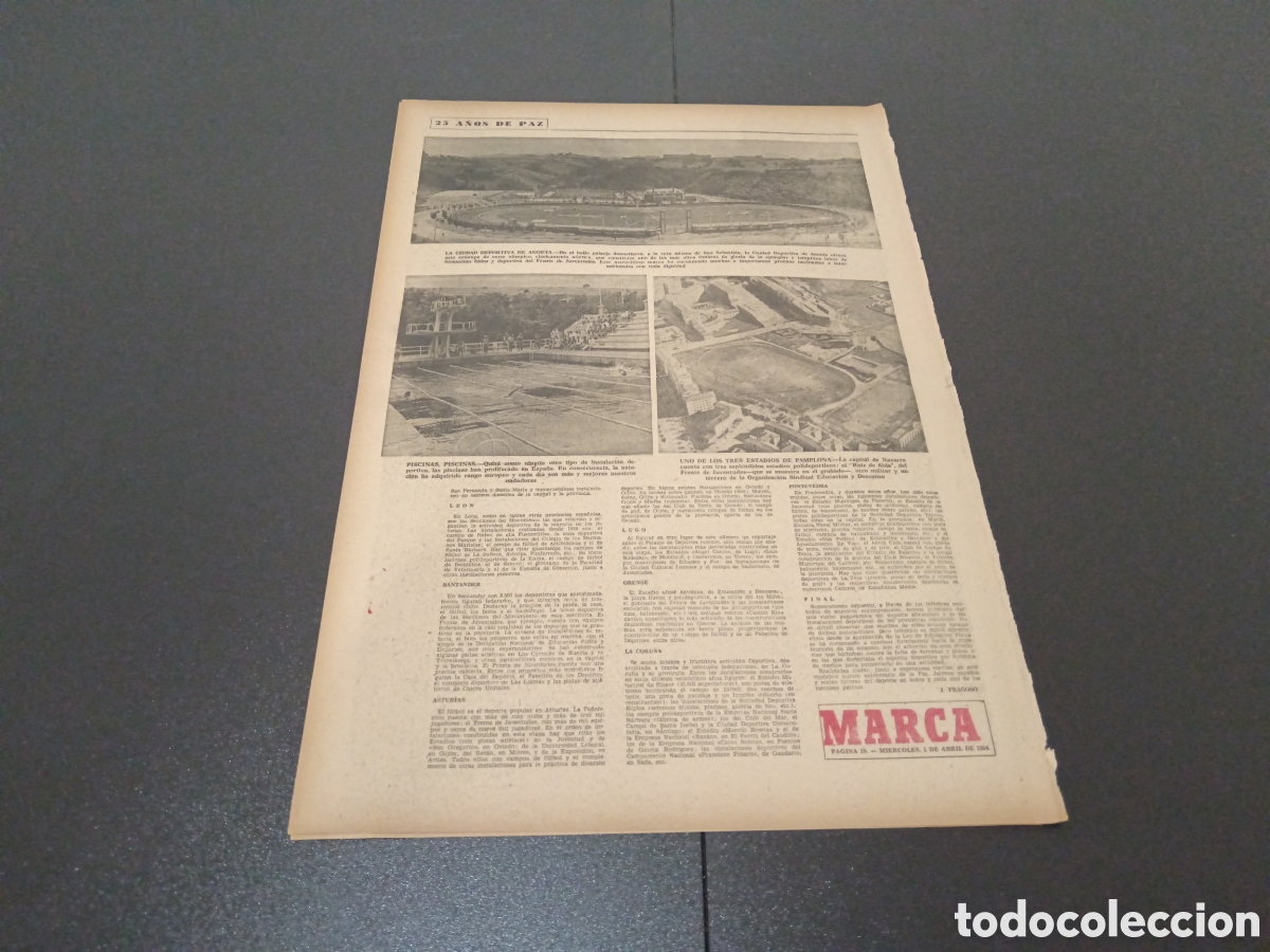 Coleccionismo deportivo: MARCA 01/04/1964 - Foto 4