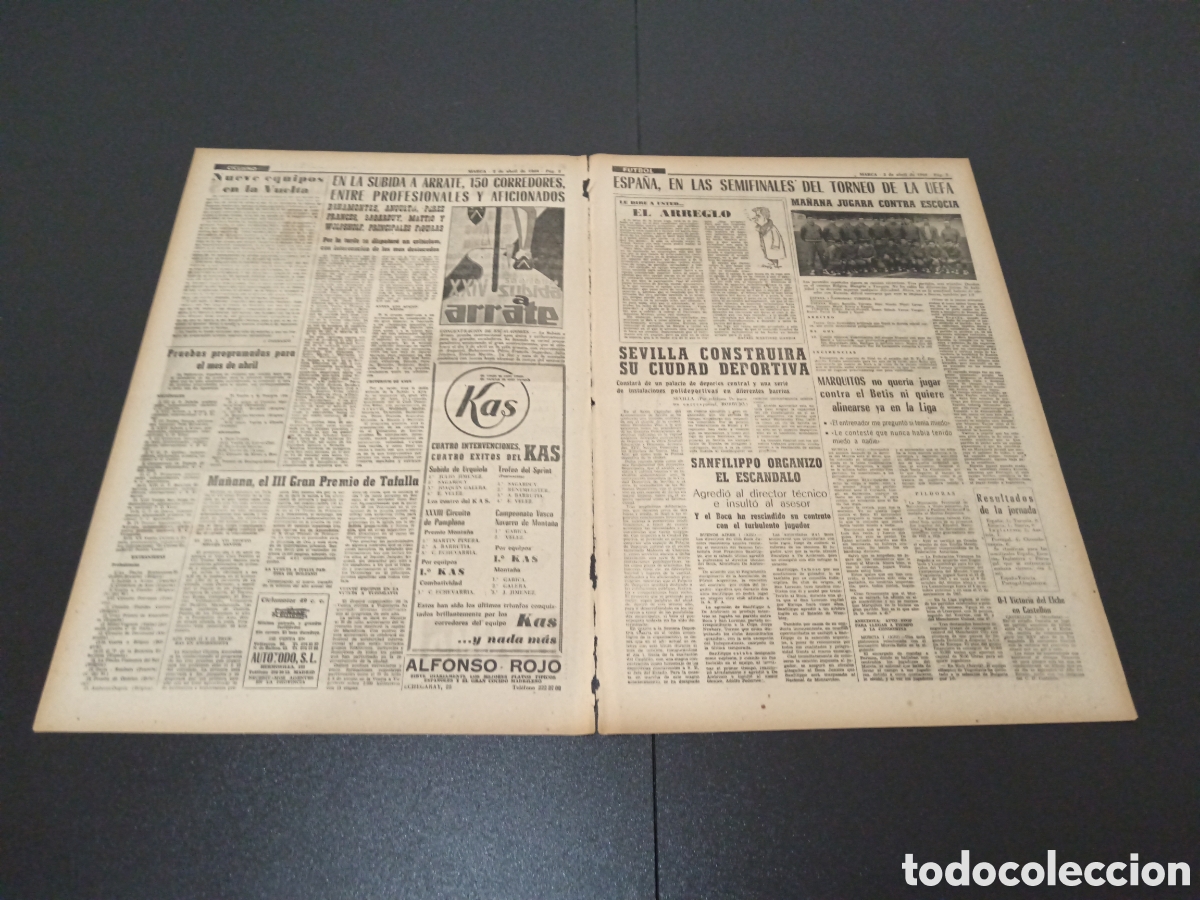 Coleccionismo deportivo: MARCA 02/04/1964 - Foto 2