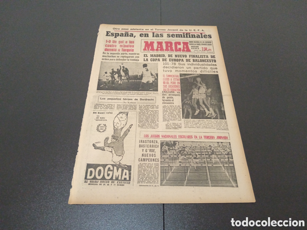 Coleccionismo deportivo: MARCA 02/04/1964 - Foto 1