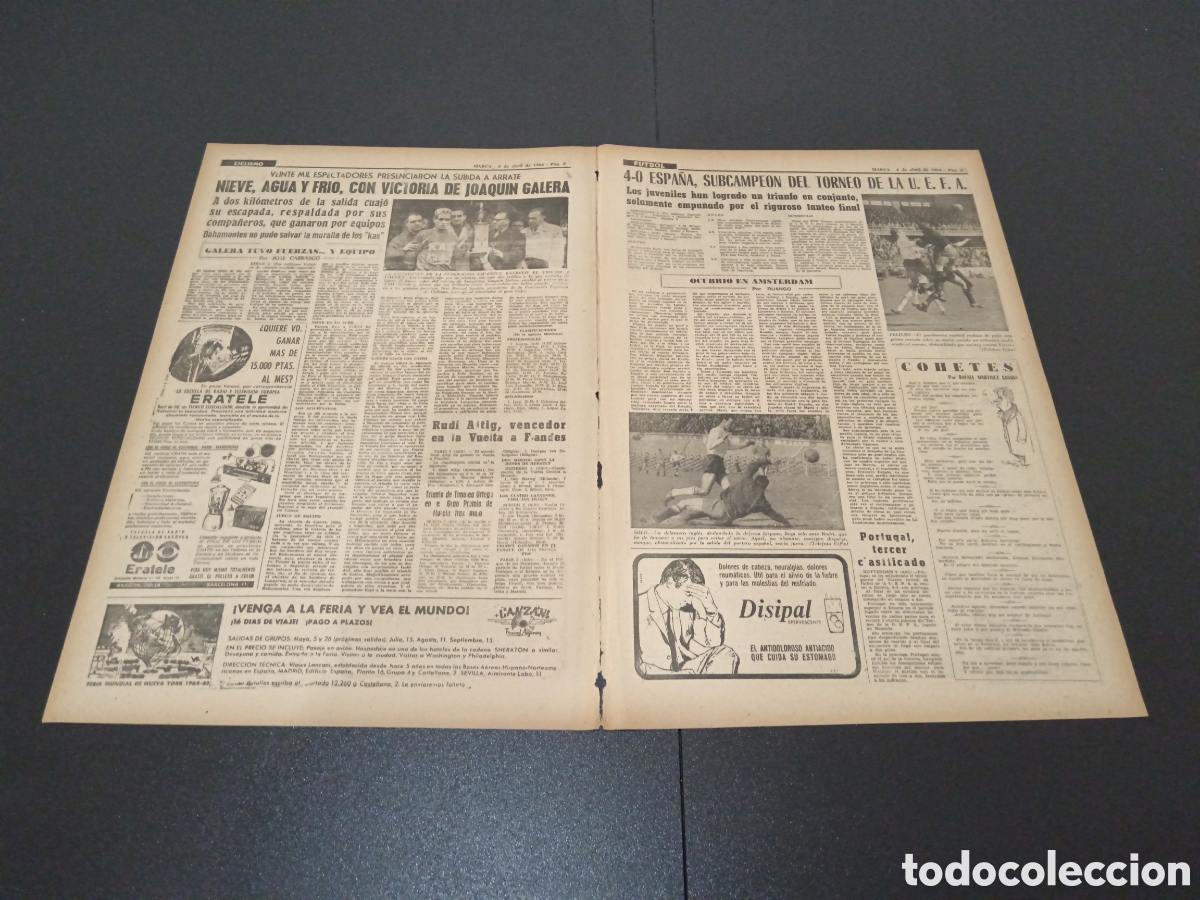 Coleccionismo deportivo: MARCA 06/04/1964 - Foto 2