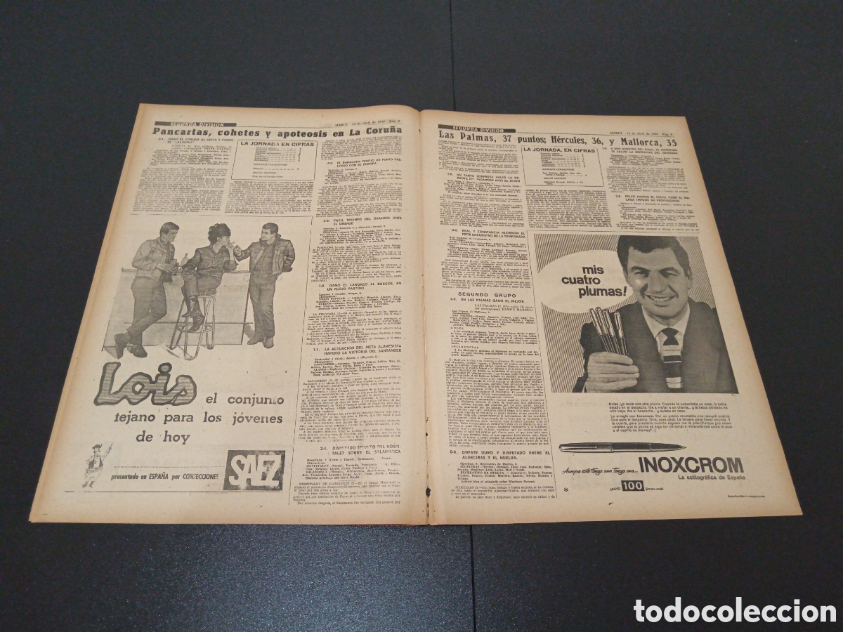 Coleccionismo deportivo: MARCA 13/04/1964 - Foto 5