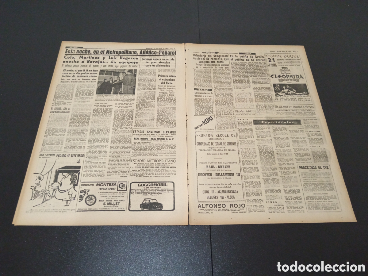 Coleccionismo deportivo: MARCA 23/04/1964 - Foto 4