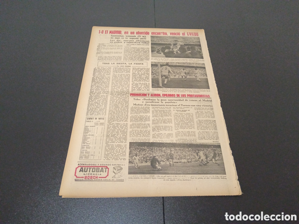 Coleccionismo deportivo: MARCA 27/04/1964 - Foto 6
