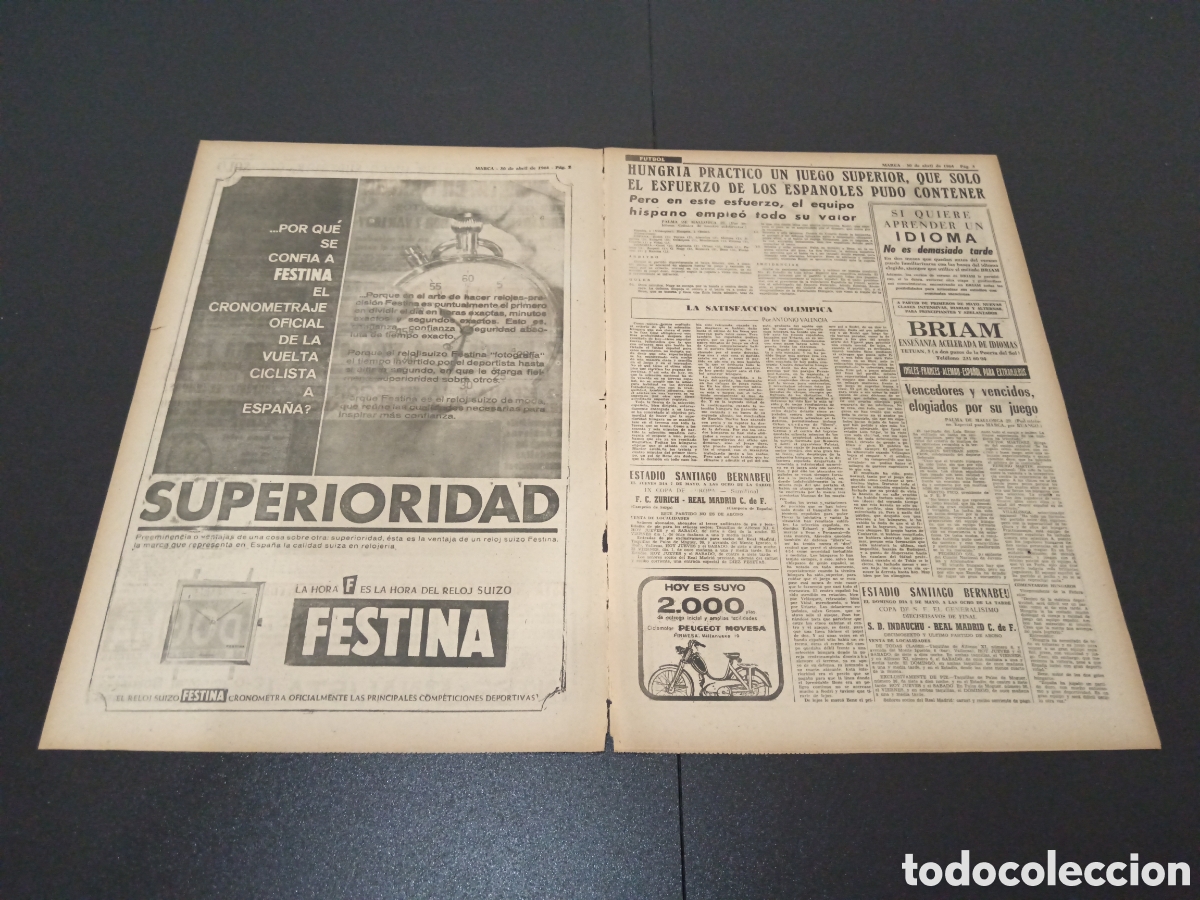 Coleccionismo deportivo: MARCA 30/04/1964 - Foto 2