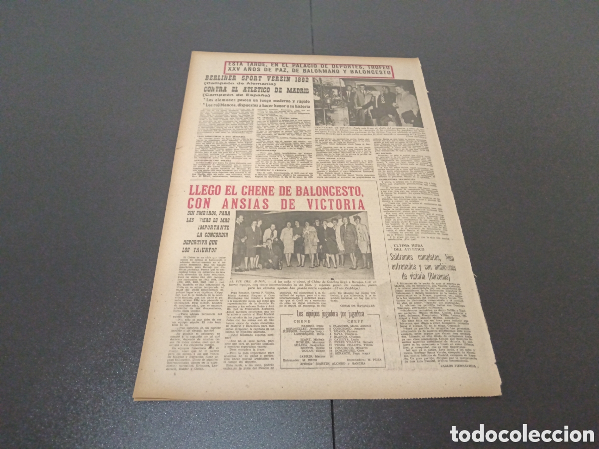 Coleccionismo deportivo: MARCA 30/04/1964 - Foto 7