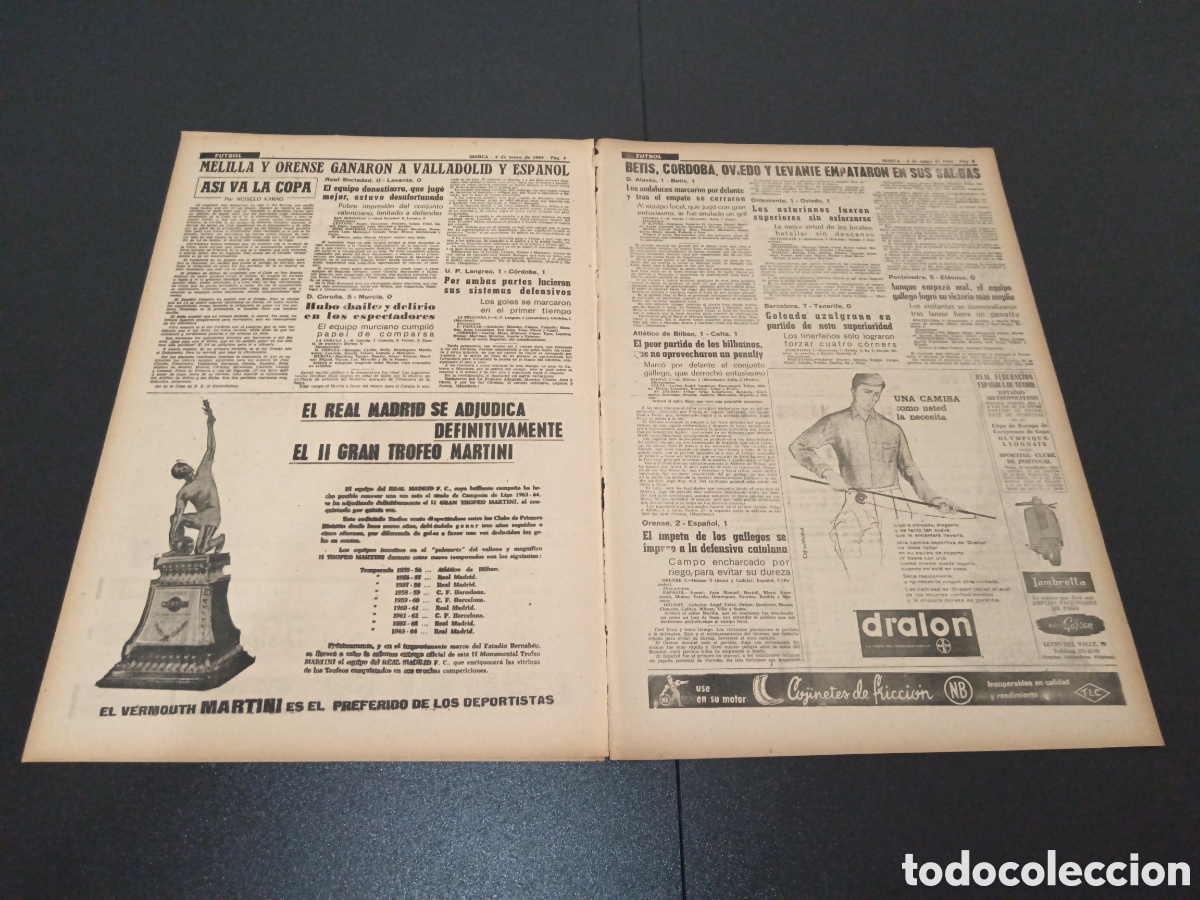 Coleccionismo deportivo: MARCA 04/05/1964 - Foto 3