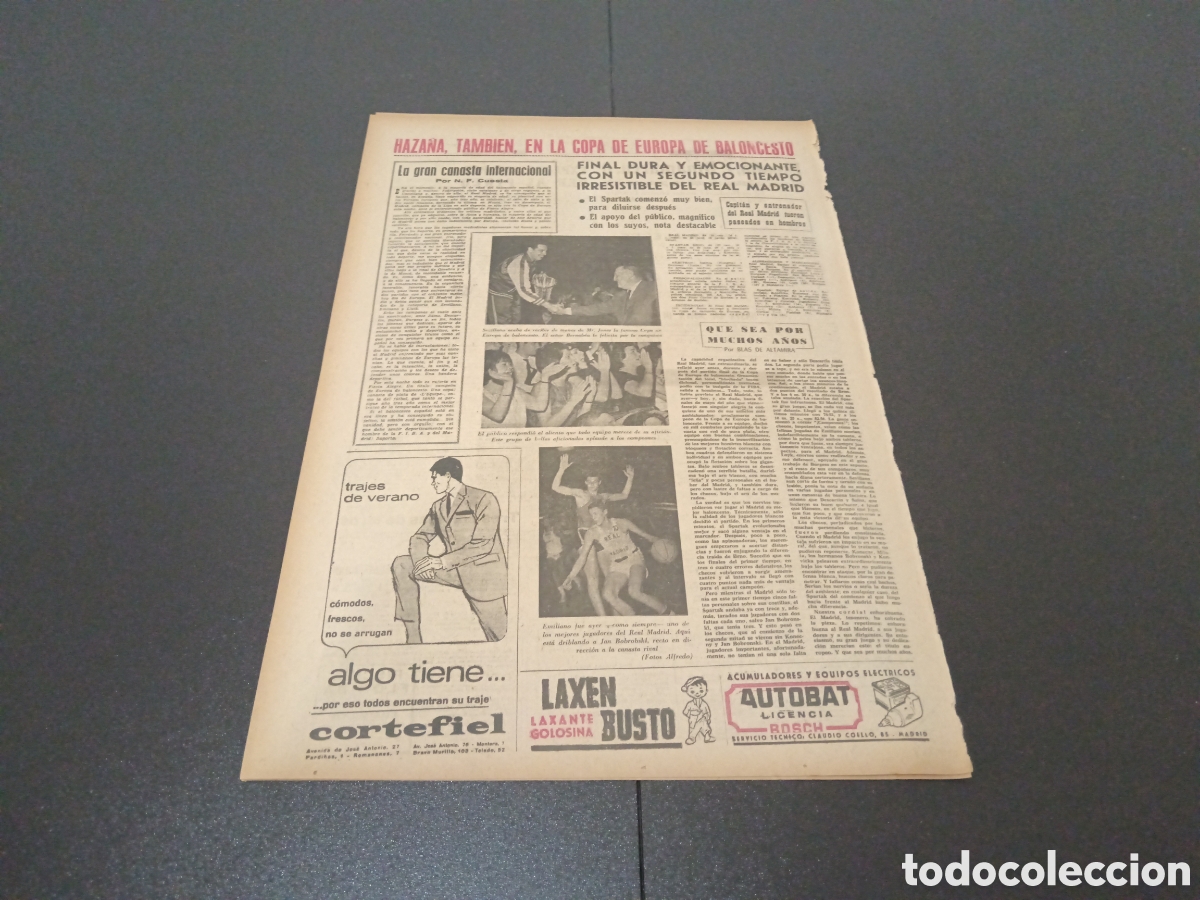 Coleccionismo deportivo: MARCA 11/05/1964 - Foto 5