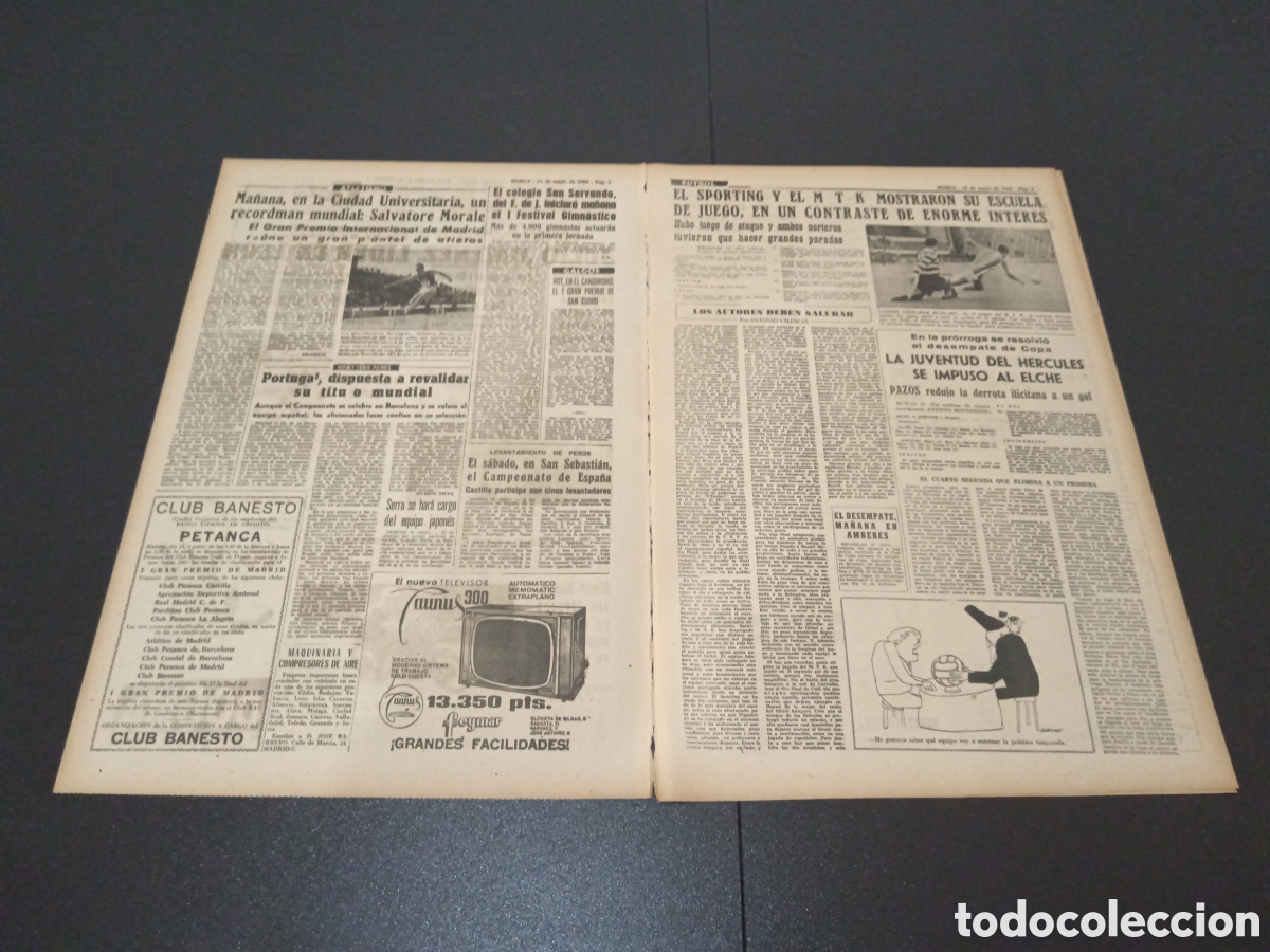 Coleccionismo deportivo: MARCA 14/05/1964 - Foto 2
