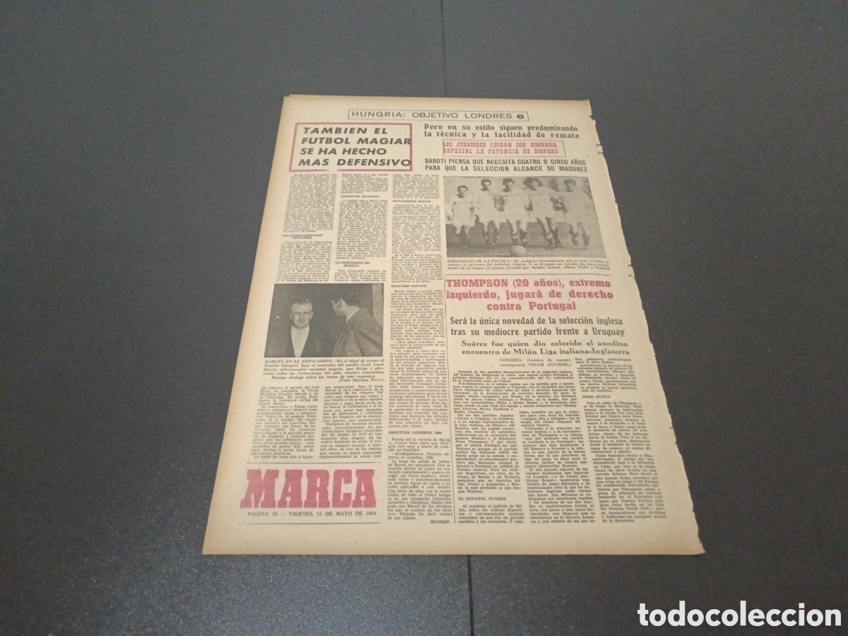 Coleccionismo deportivo: MARCA 15/05/1964 - Foto 4