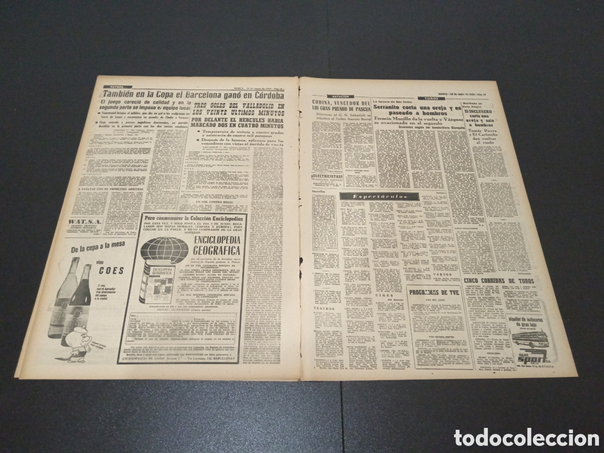 Coleccionismo deportivo: MARCA 18/05/1964 - Foto 4