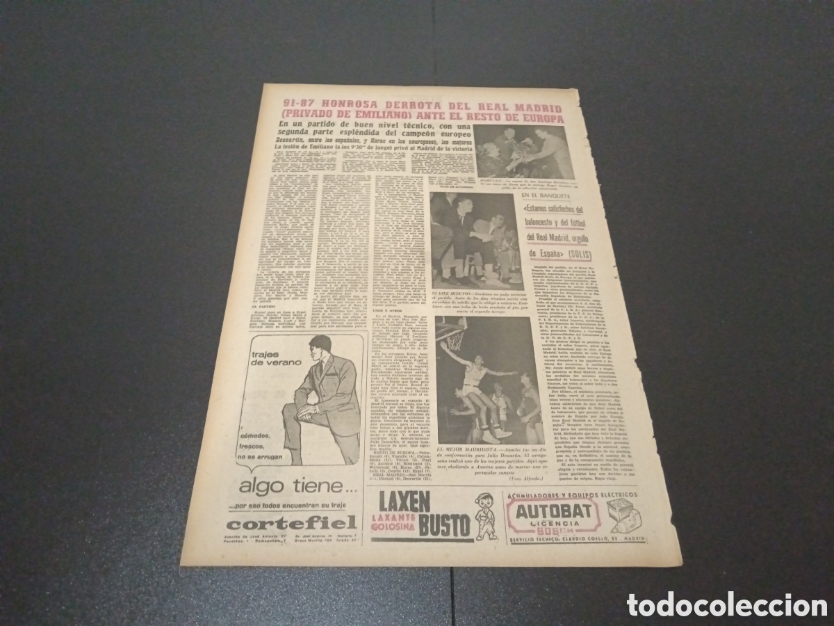 Coleccionismo deportivo: MARCA 18/05/1964 - Foto 5