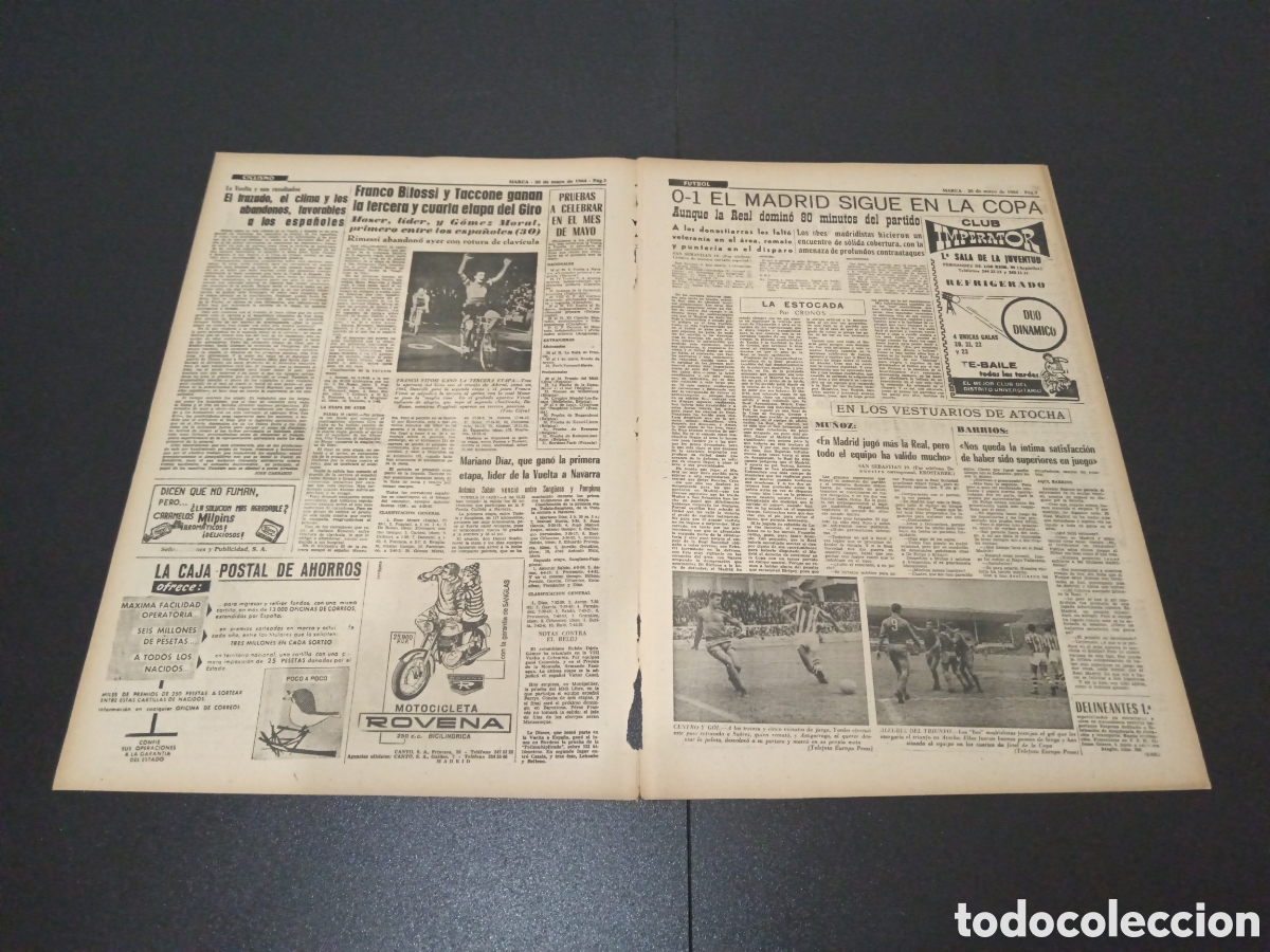 Coleccionismo deportivo: MARCA 20/05/1964 - Foto 2