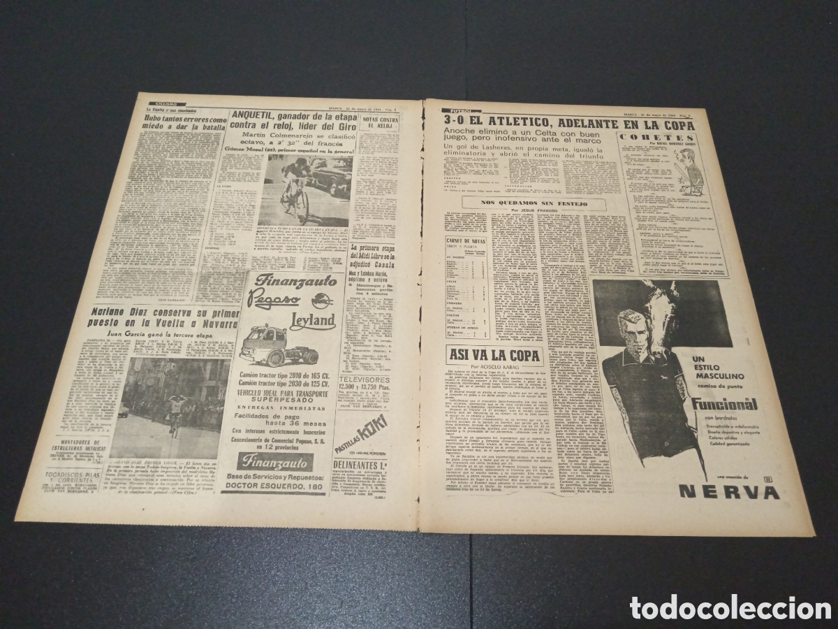 Coleccionismo deportivo: MARCA 21/05/1964 - Foto 2