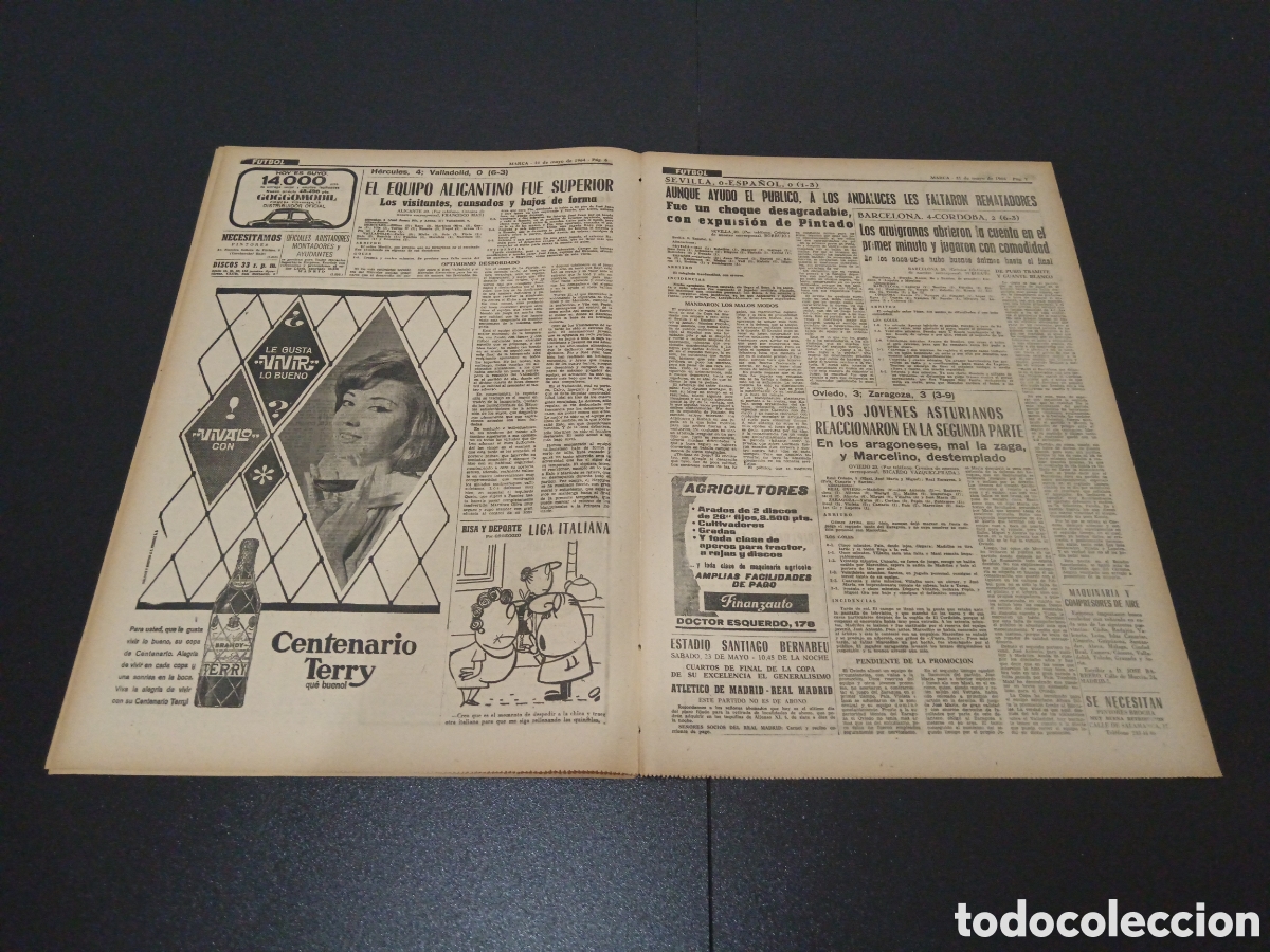 Coleccionismo deportivo: MARCA 21/05/1964 - Foto 4