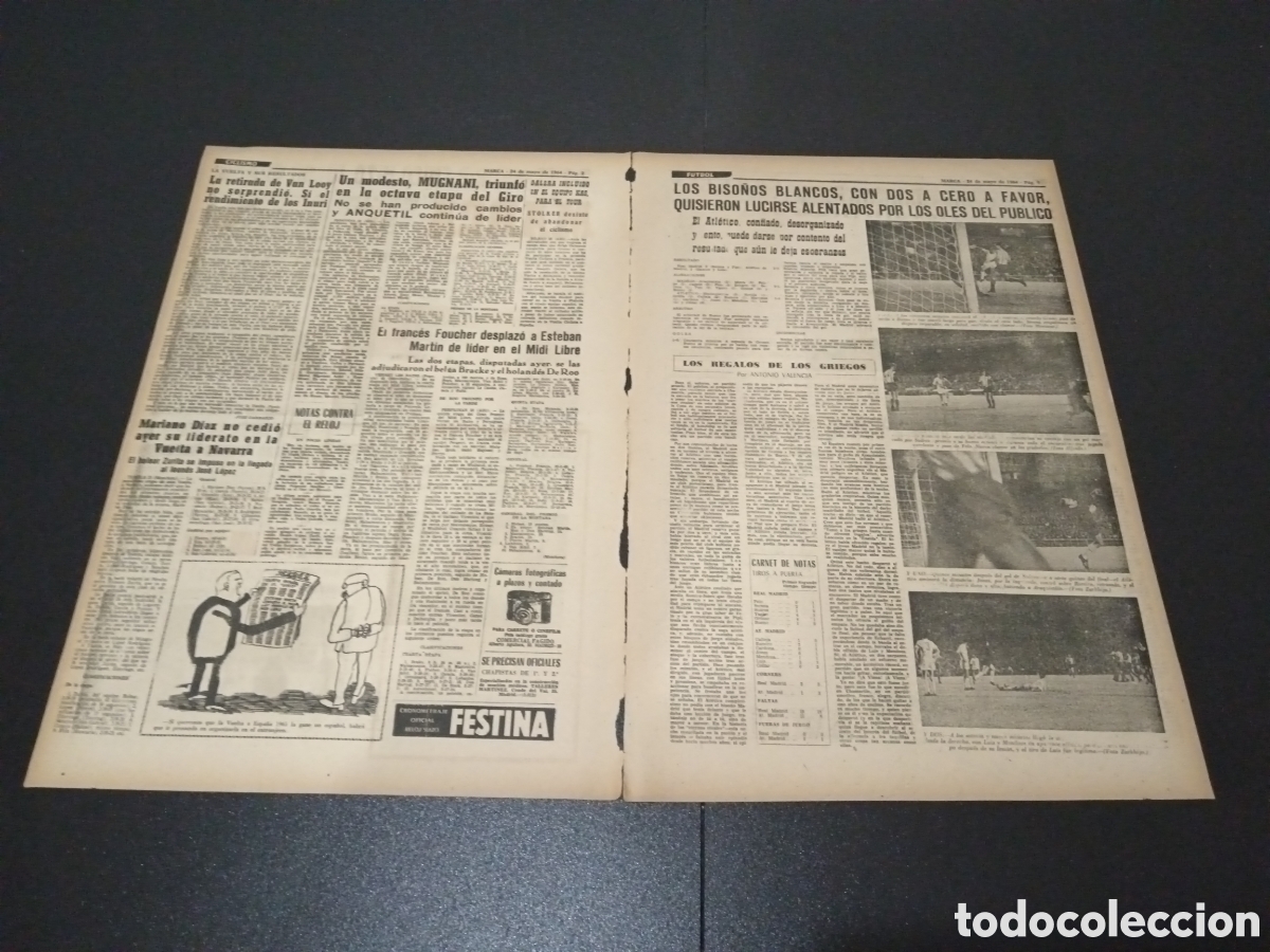 Coleccionismo deportivo: MARCA 24/05/1964 - Foto 2