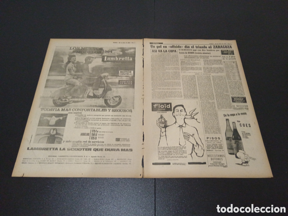 Coleccionismo deportivo: MARCA 25/05/1964 - Foto 2