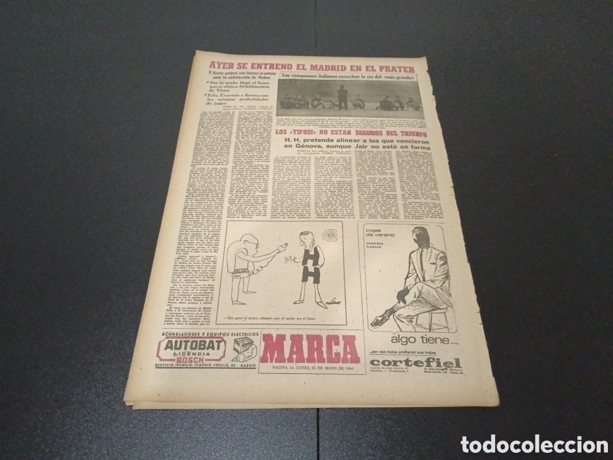 Coleccionismo deportivo: MARCA 25/05/1964 - Foto 5