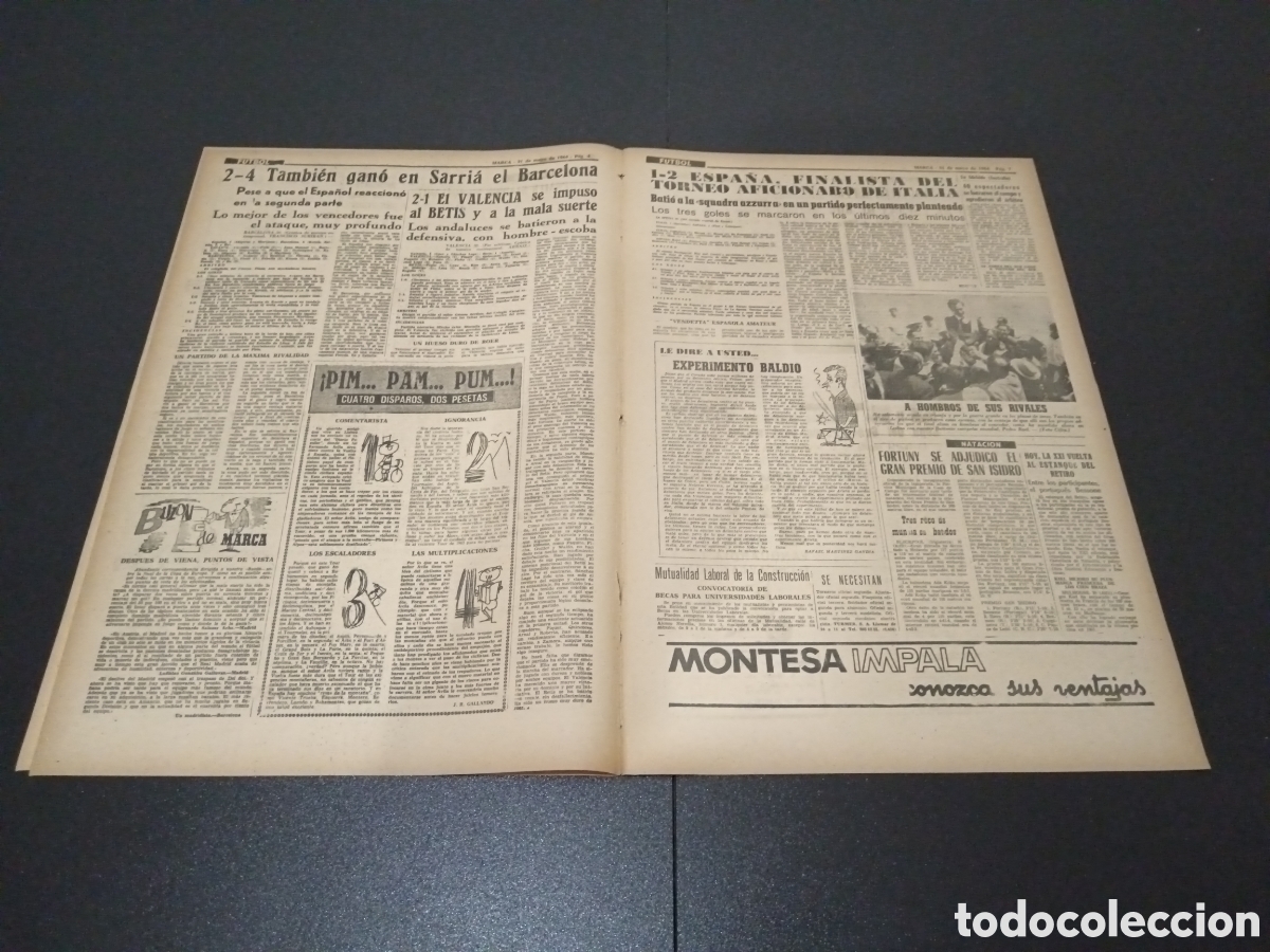 Coleccionismo deportivo: MARCA 31/05/1964 - Foto 3