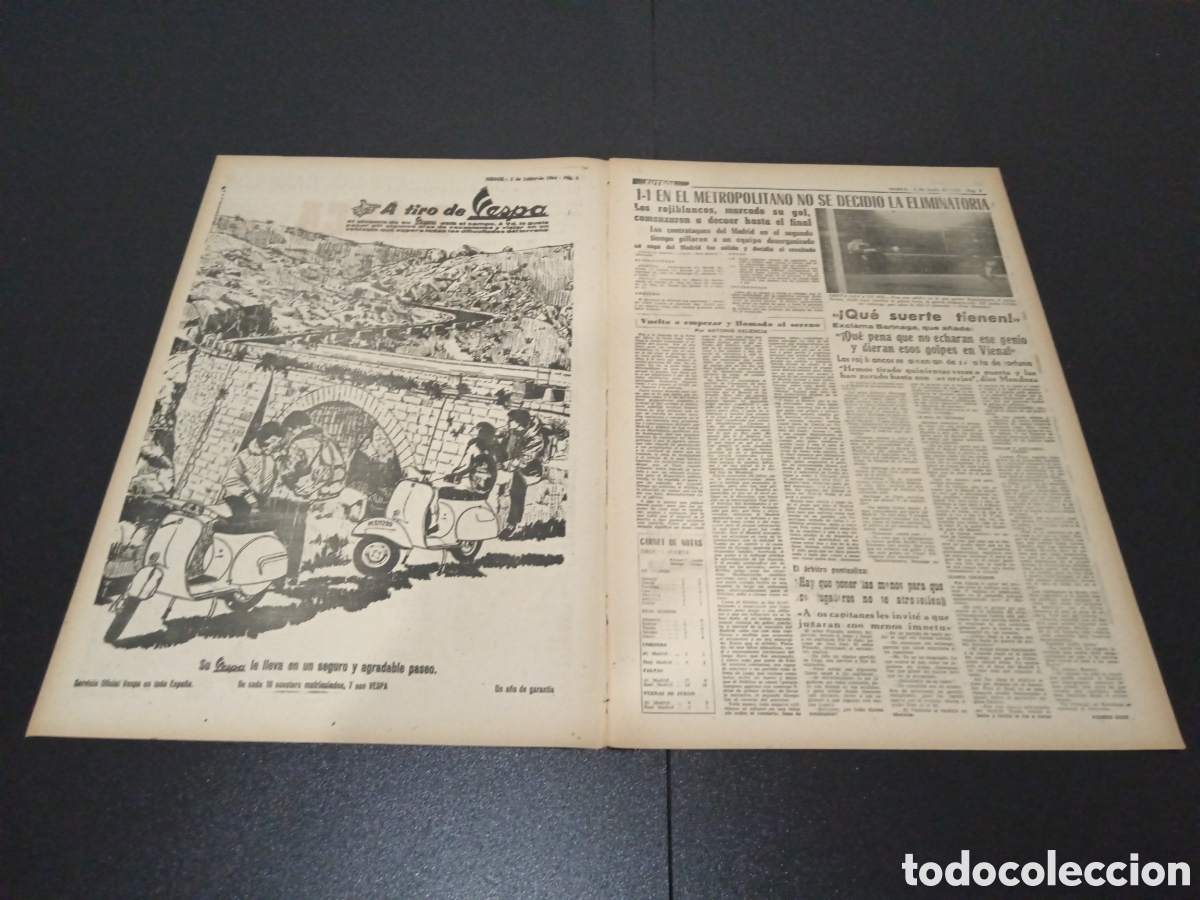 Coleccionismo deportivo: MARCA 01/06/1964 - Foto 2