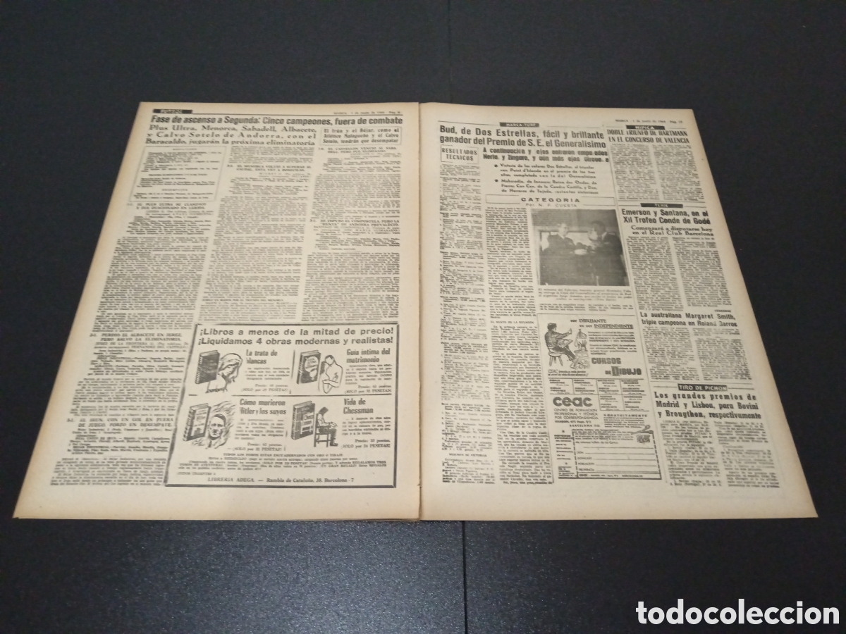 Coleccionismo deportivo: MARCA 01/06/1964 - Foto 4
