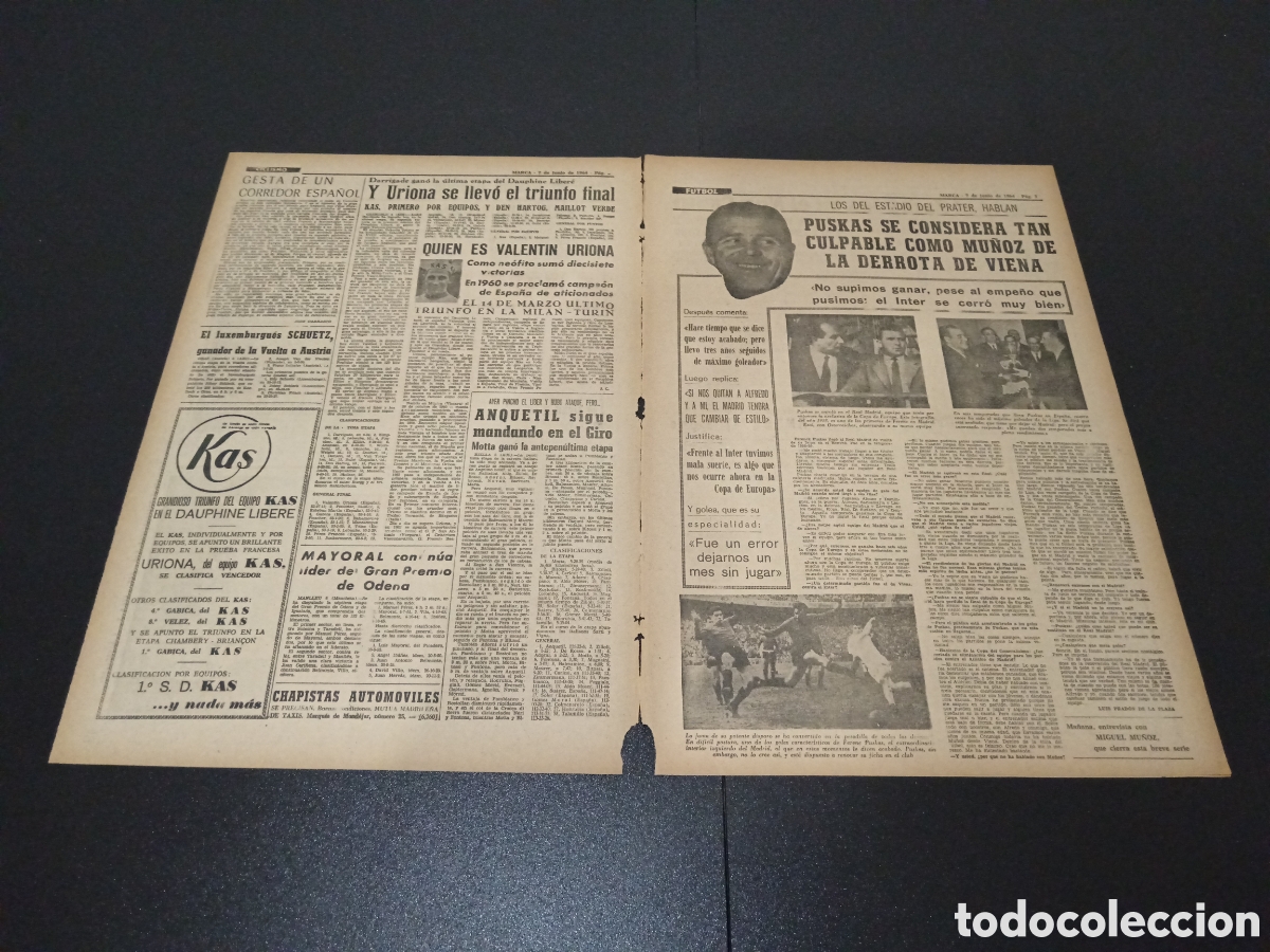 Coleccionismo deportivo: MARCA 07/07/1964 - Foto 2