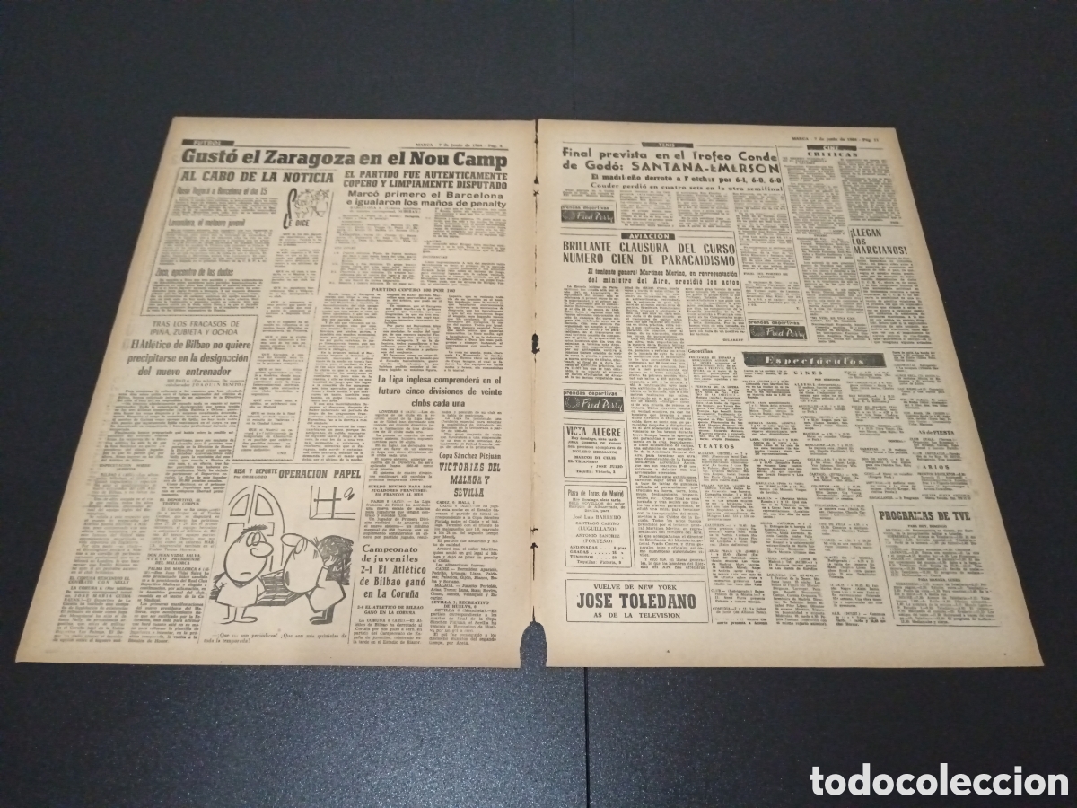 Coleccionismo deportivo: MARCA 07/07/1964 - Foto 3