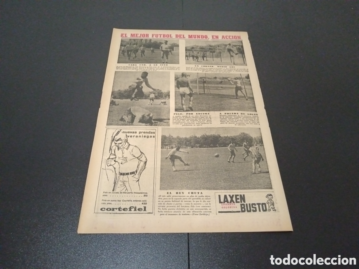 Coleccionismo deportivo: MARCA 20/06/1966 - Foto 4