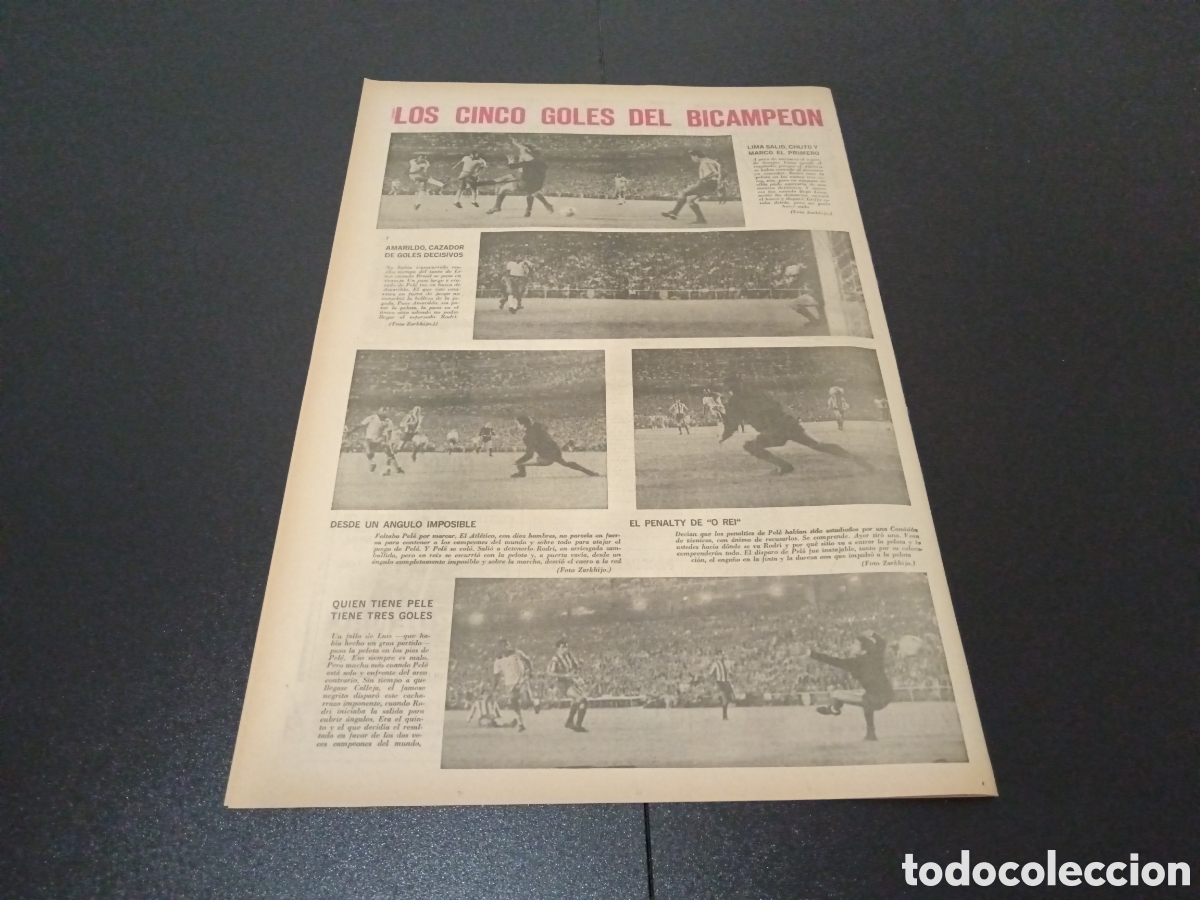 Coleccionismo deportivo: MARCA 22/06/1966 - Foto 4