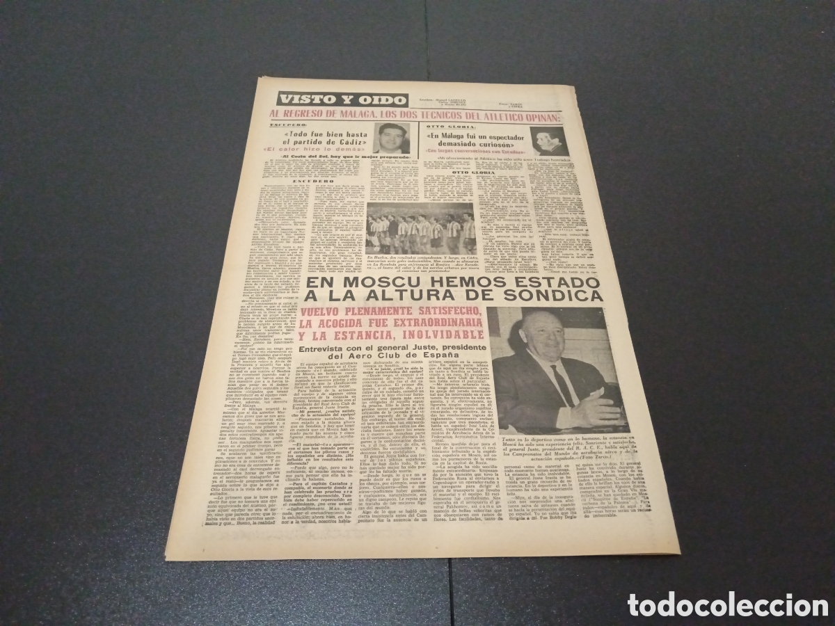 Coleccionismo deportivo: MARCA 17/08/1966 - Foto 4