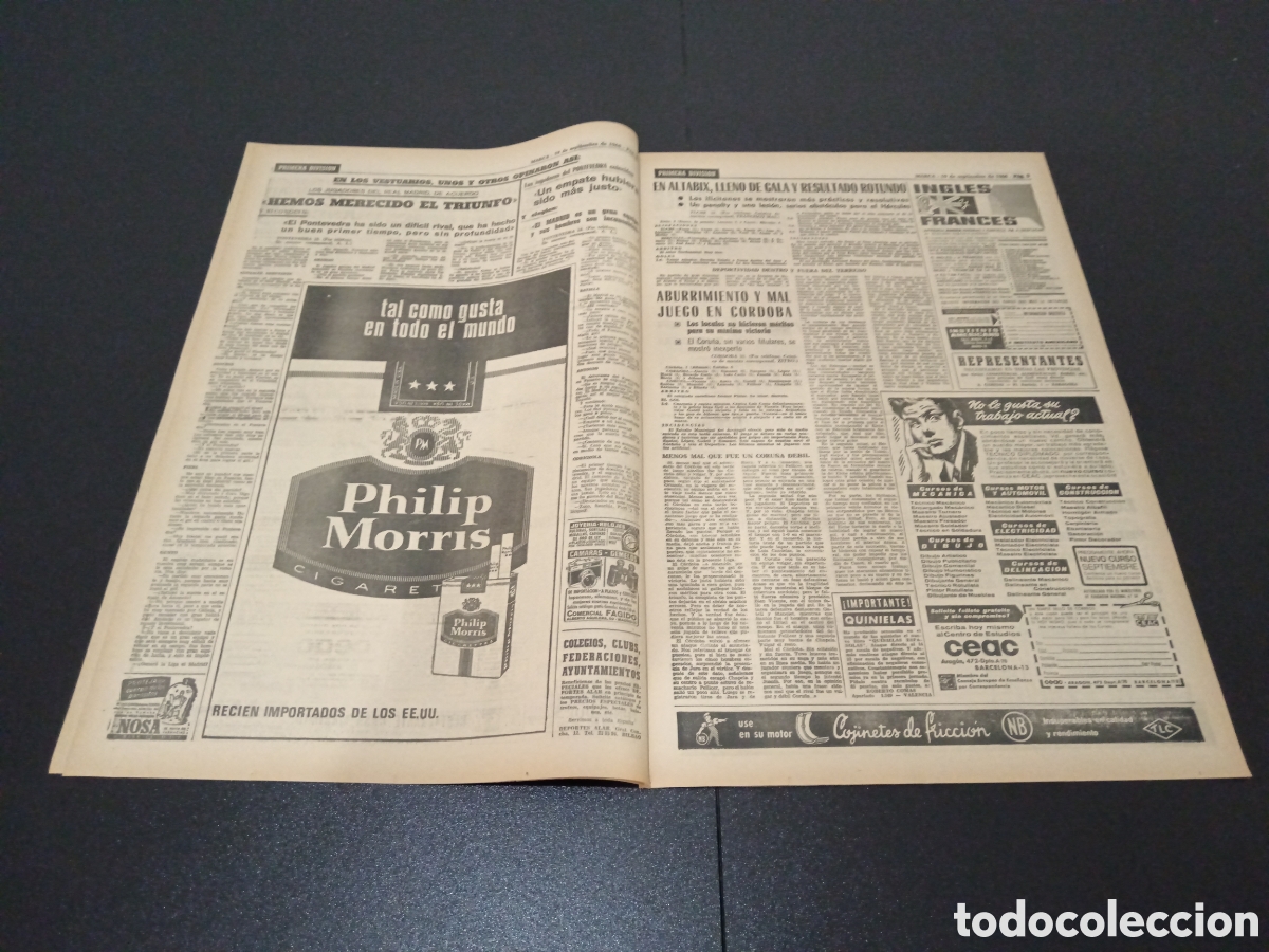 Coleccionismo deportivo: MARCA 19/09/1966 - Foto 3