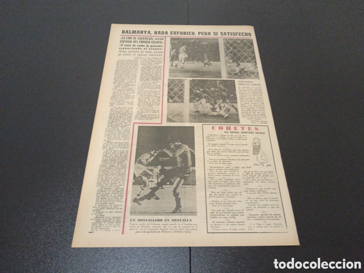 Coleccionismo deportivo: MARCA 08/12/1966 - Foto 4