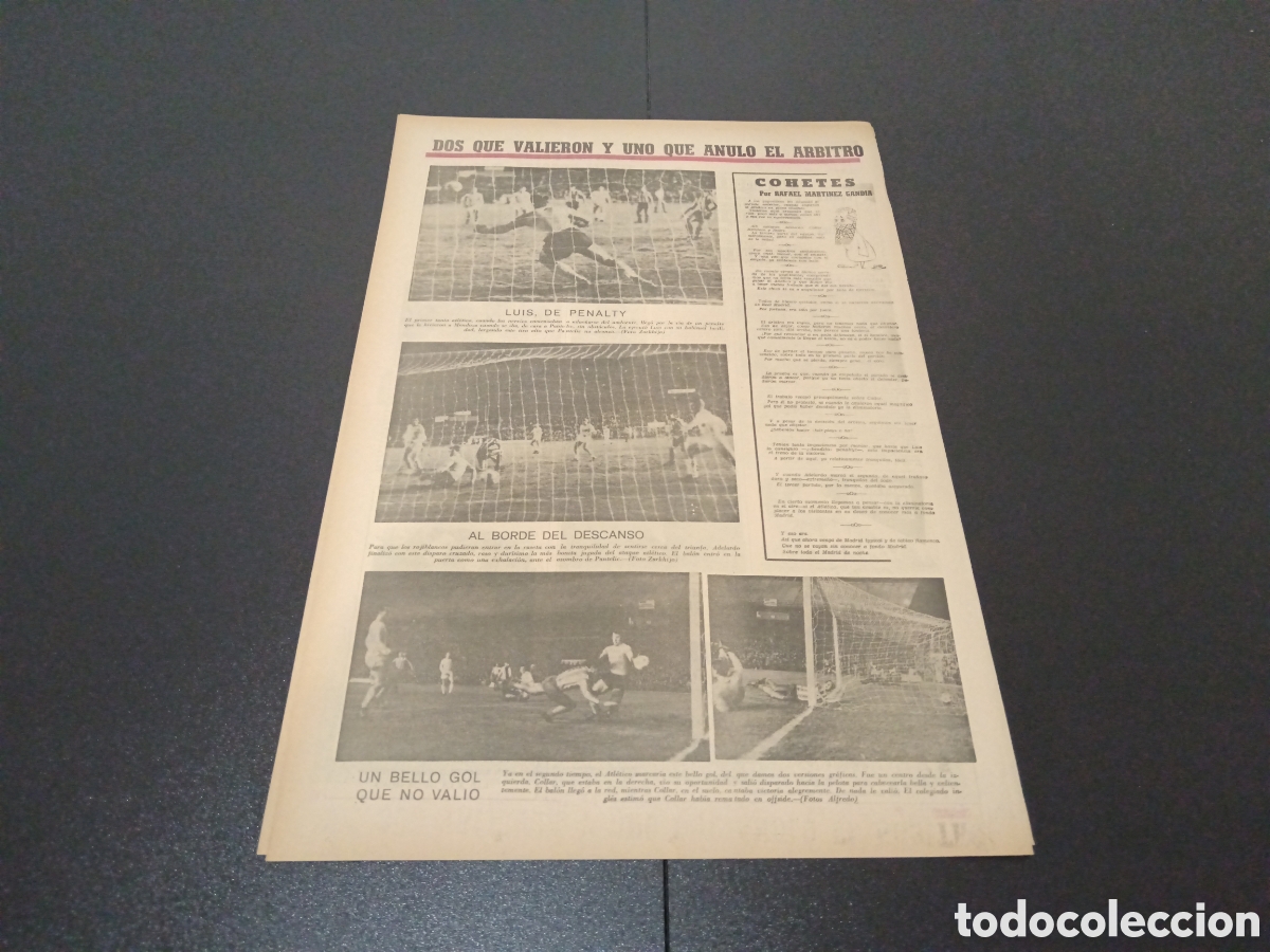 Coleccionismo deportivo: MARCA 15/12/1966 - Foto 4