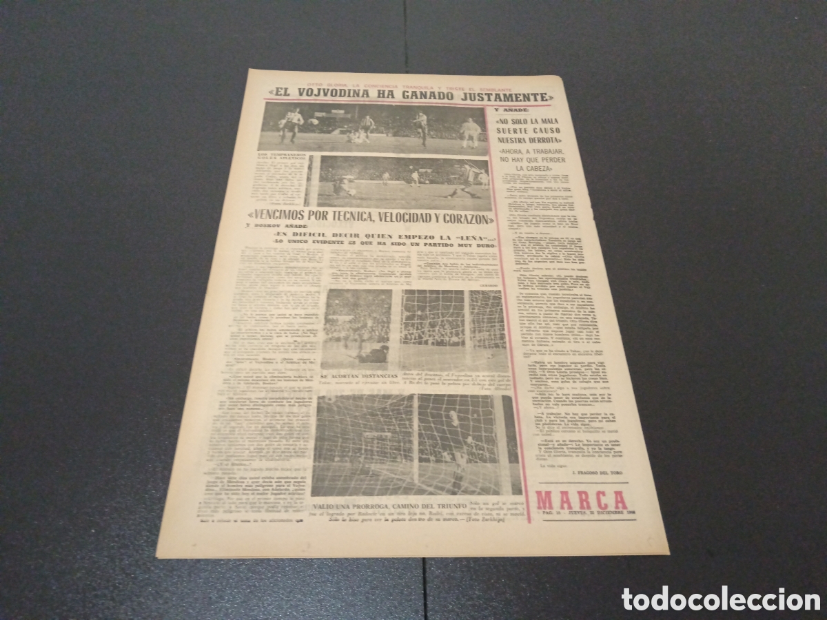 Coleccionismo deportivo: MARCA 22/12/1966 - Foto 4