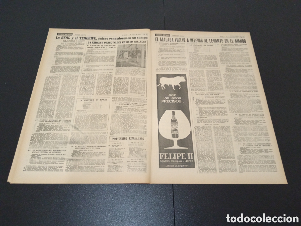 Coleccionismo deportivo: MARCA 02/01/1967 - Foto 6