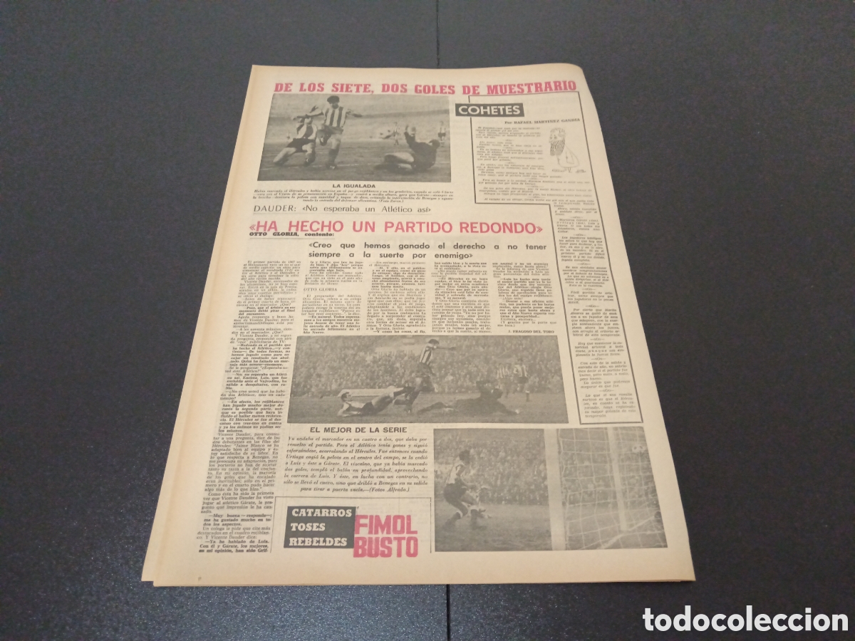 Coleccionismo deportivo: MARCA 02/01/1967 - Foto 8