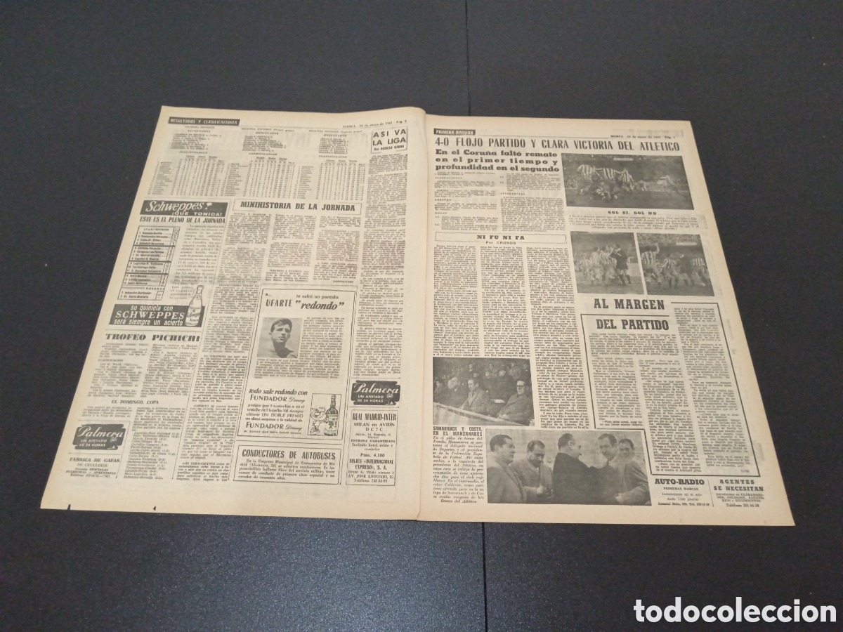 Coleccionismo deportivo: MARCA 23/01/1967 - Foto 2