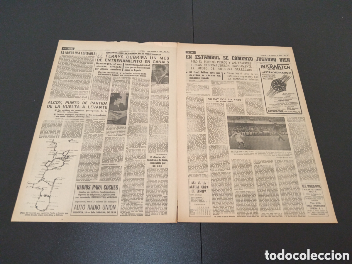 Coleccionismo deportivo: MARCA 02/02/1967 - Foto 2