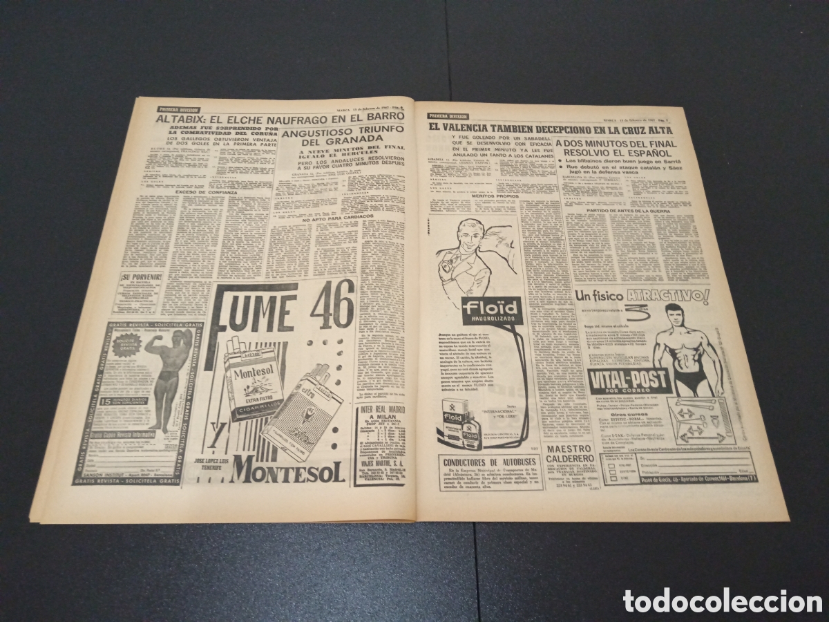 Coleccionismo deportivo: MARCA 13/02/1967 - Foto 4