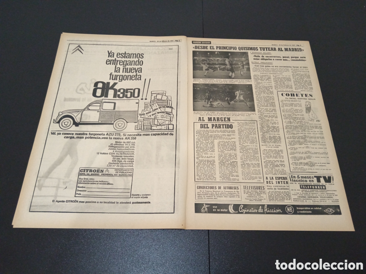Coleccionismo deportivo: MARCA 20/02/1967 - Foto 3