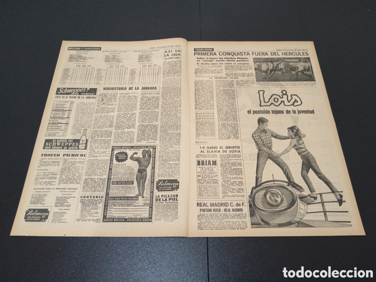 Coleccionismo deportivo: MARCA 27/02/1967 - Foto 2