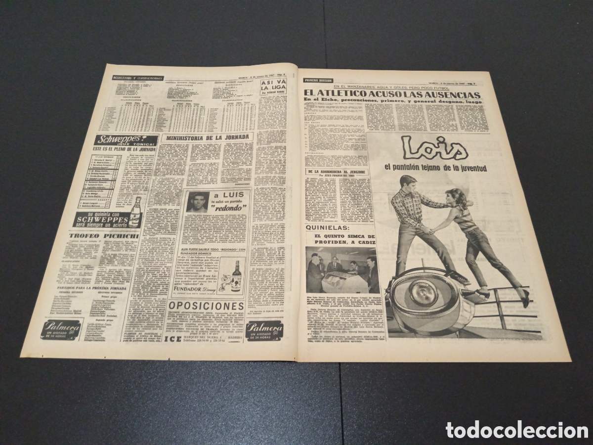 Coleccionismo deportivo: MARCA 06/03/1967 - Foto 2