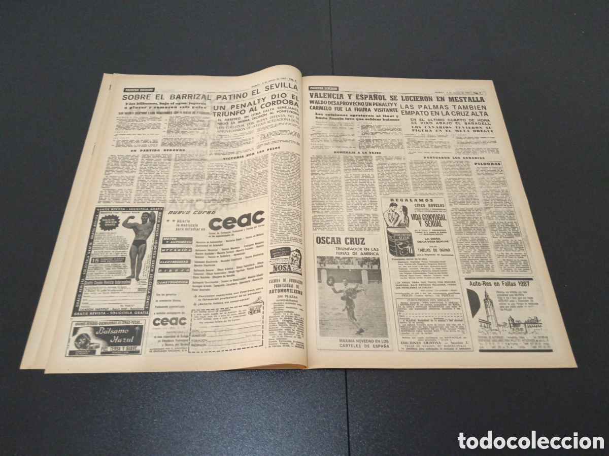 Coleccionismo deportivo: MARCA 06/03/1967 - Foto 5