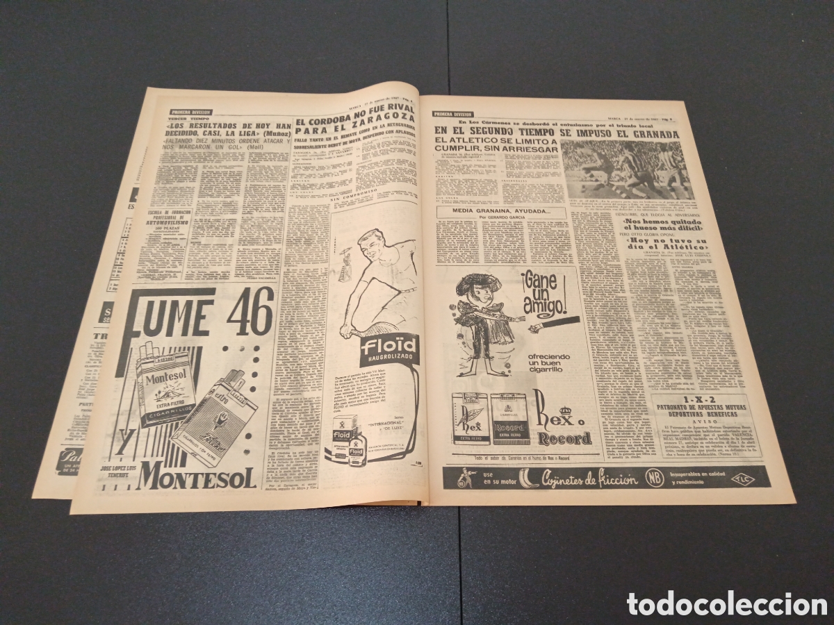 Coleccionismo deportivo: MARCA 27/03/1967 - Foto 3