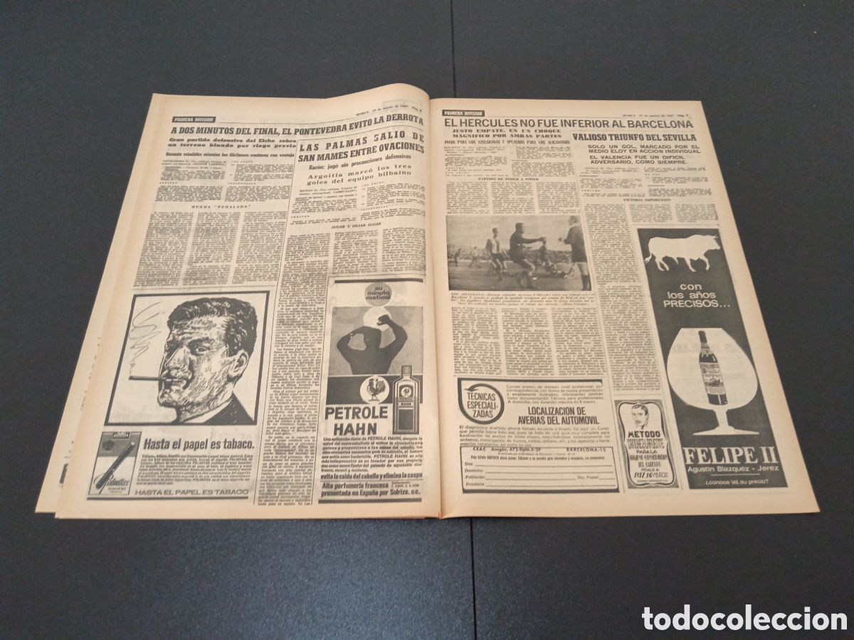 Coleccionismo deportivo: MARCA 27/03/1967 - Foto 4