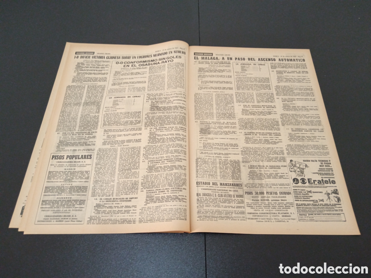 Coleccionismo deportivo: MARCA 27/03/1967 - Foto 5