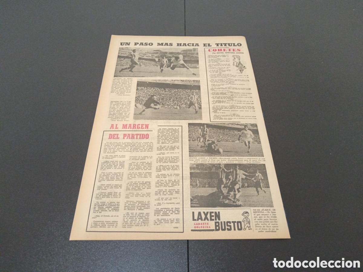 Coleccionismo deportivo: MARCA 27/03/1967 - Foto 7