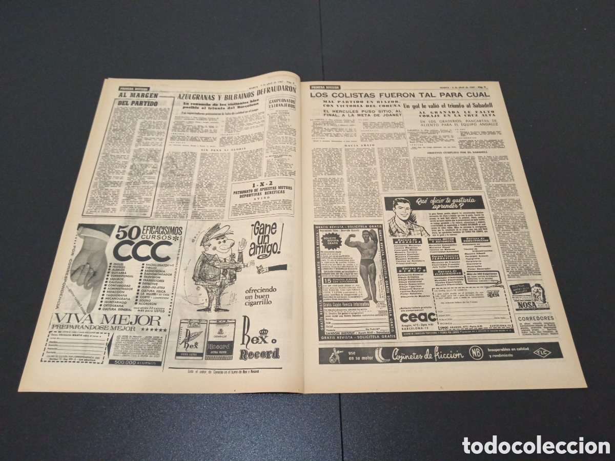 Coleccionismo deportivo: MARCA 03/04/1967 - Foto 3