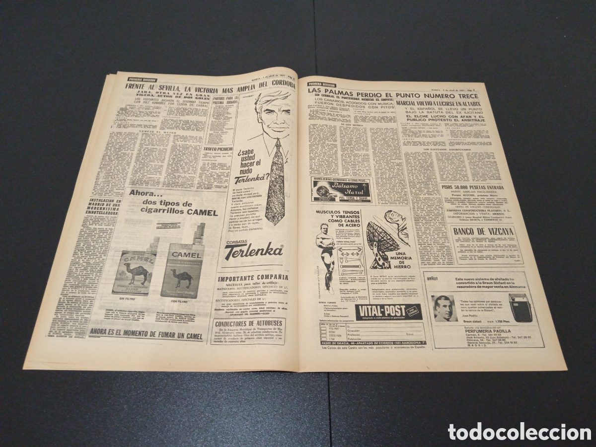 Coleccionismo deportivo: MARCA 03/04/1967 - Foto 4