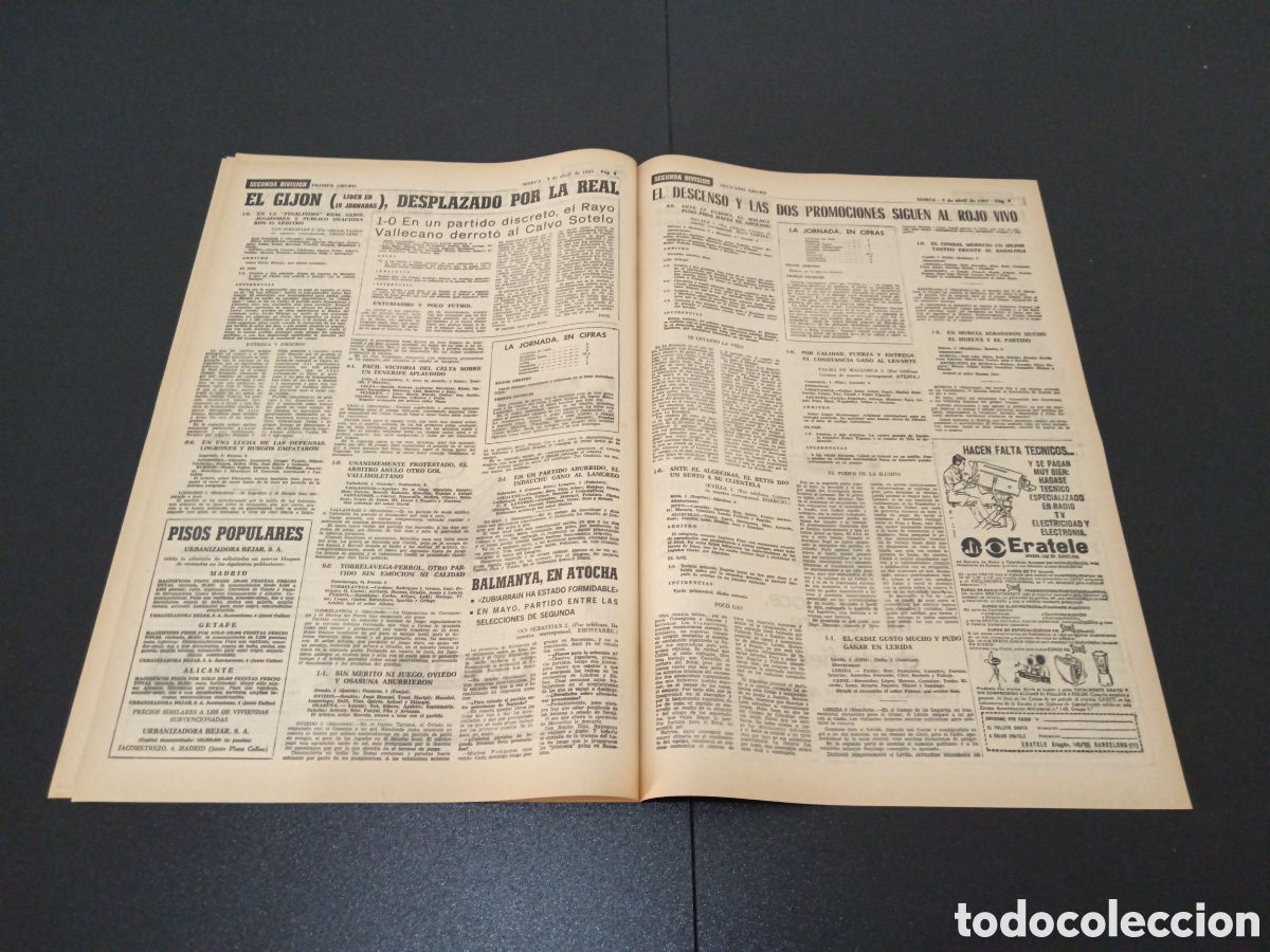 Coleccionismo deportivo: MARCA 03/04/1967 - Foto 5