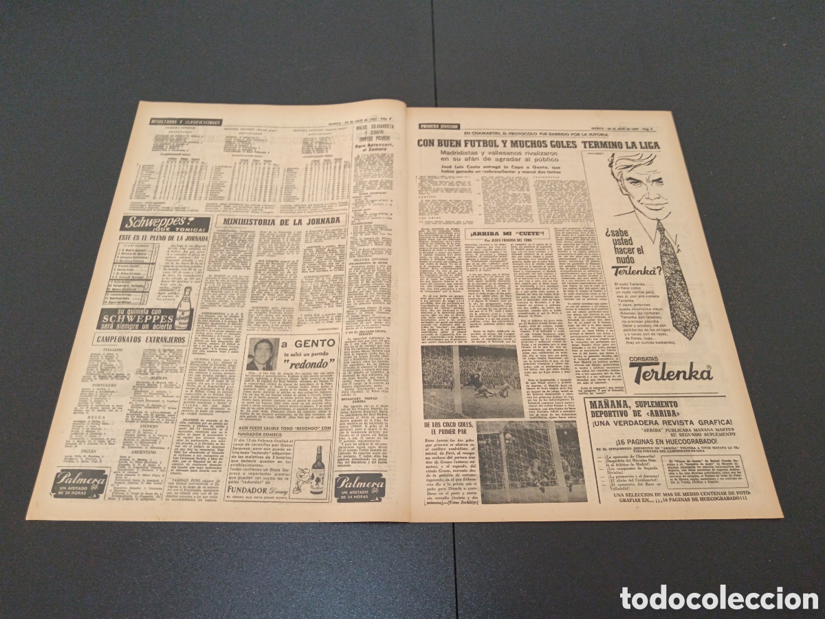 Coleccionismo deportivo: MARCA 24/04/1967 - Foto 2